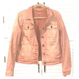 Merona Blush Denim Jacket NWT